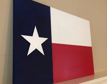 Texas Flag, Wood Flag, Lone Star State, Lone Star Flag