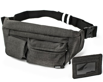 Cute Sloth Face Sport Waist Bag Fanny Pack Adjustable For Run