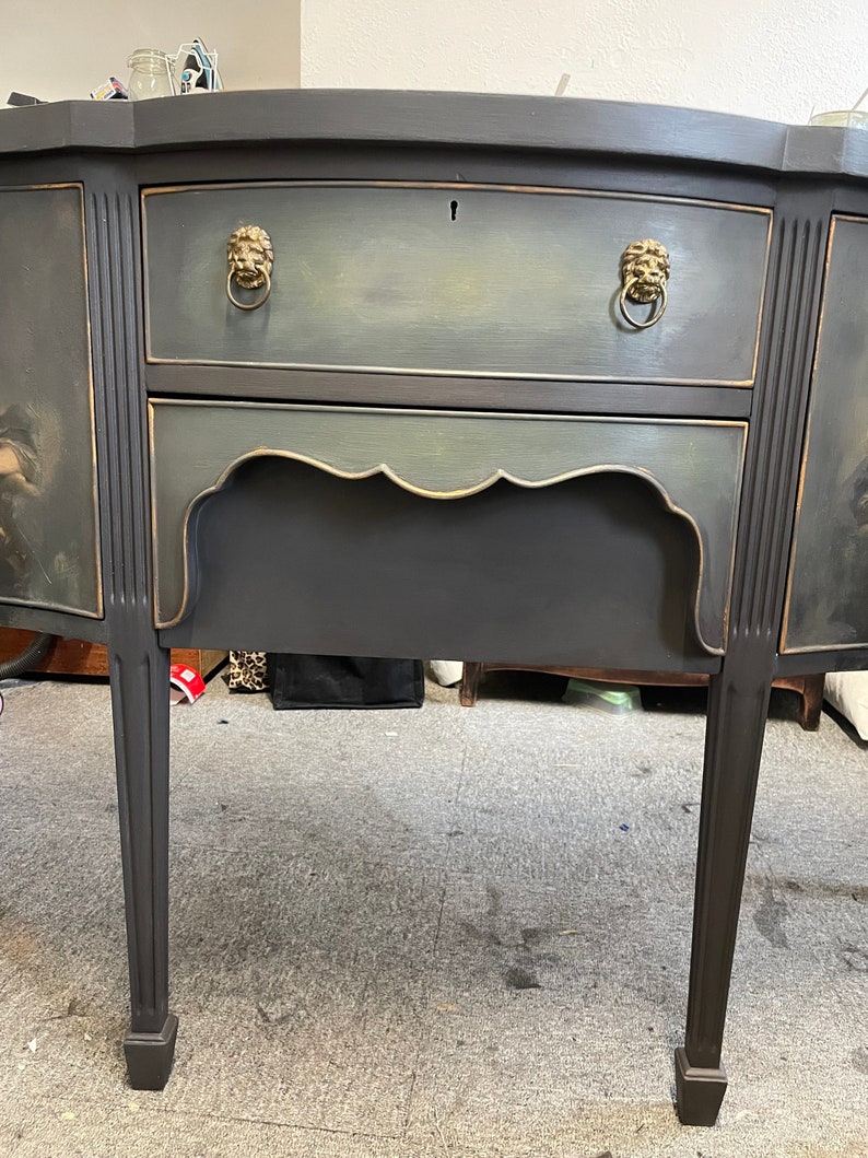 Beautiful Regency Dresser, Sideboard, Buffet, Console. Etsy UK