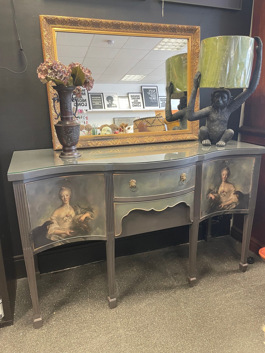 Beautiful Regency Dresser, Sideboard, Buffet, Console. Etsy UK