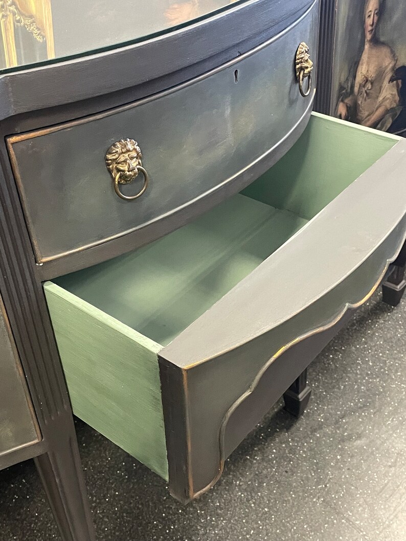 Beautiful Regency Dresser, Sideboard, Buffet, Console. Etsy UK