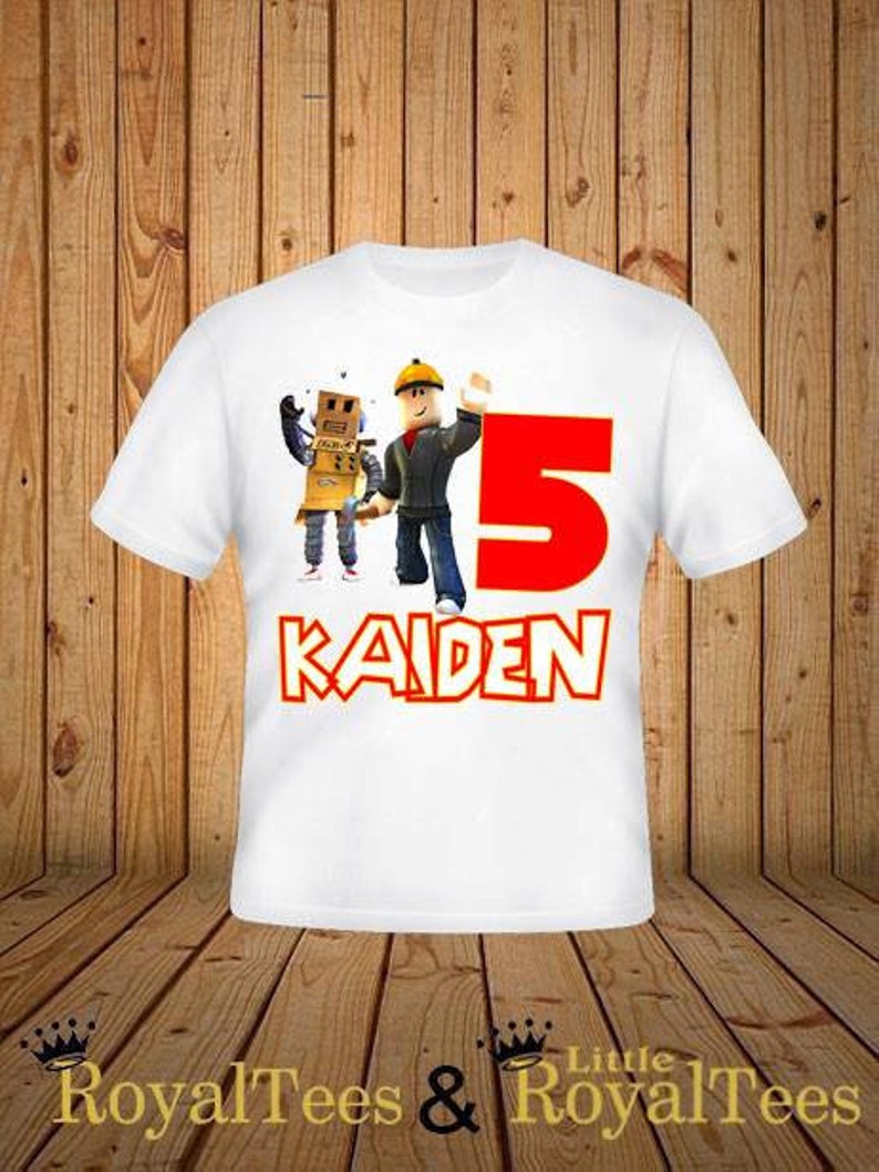 Roblox Birthday Shirt Etsy - image 0