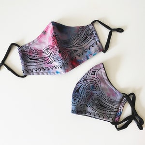 Face Mask - Tie Dye - Bandana Print
