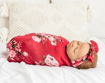 red swaddle