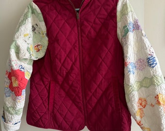 Converted Vest Quilt Coat