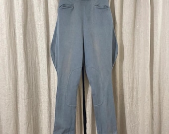 1940s Blue Equestrian Breeches Jodphurs Womens Sz S -  Meyers Brothers Riding