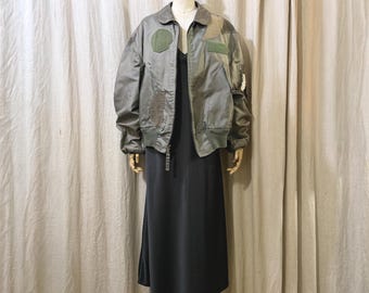 Repaired 2000s CWU 45P Flight Jacket, Oversized W's Small, Aramid Bomber