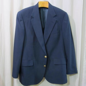 Ralph Lauren Navy Blazer - Etsy