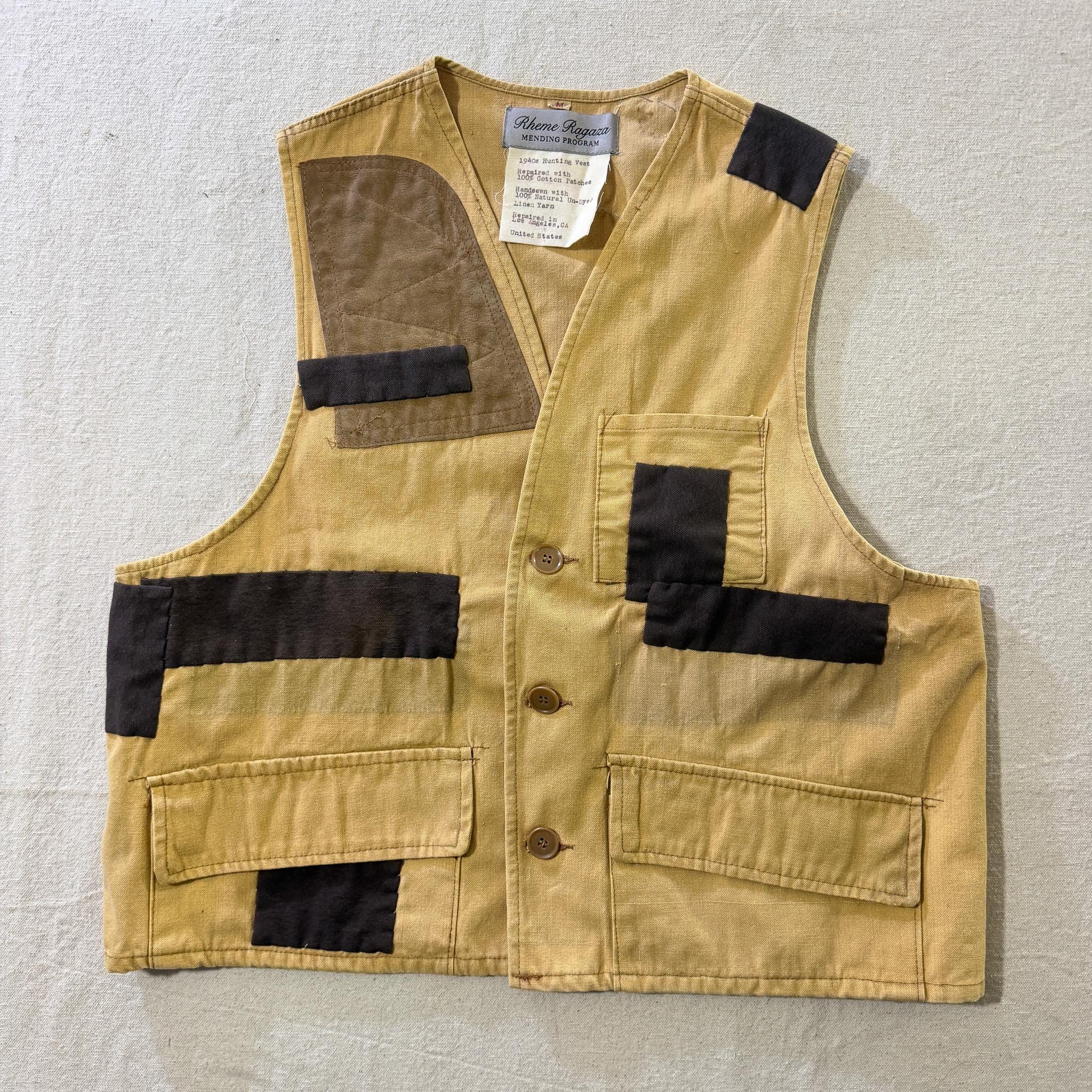 Vintage Shooting Vest and Patches - Etsy