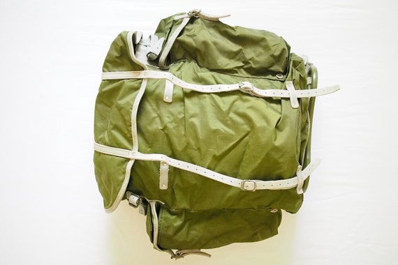Vintage Swedish Military/Army Green Rucksack Exter