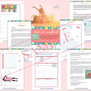 Livre électronique sur la perte de poids (fichier pdf, imprimable) - Le régime conscient, un corps sain, un esprit sain + 16 cartes de motivation imprimables