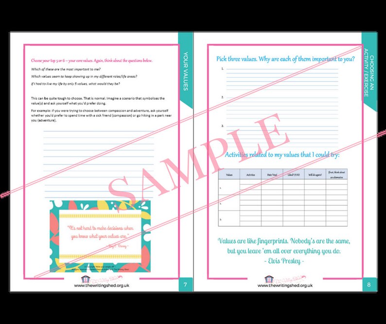 Weight Loss Planner Journal, Health Planner, Fitness Planner, Meal Planner, Printable, Inserts Printable Motivational Cards image 3