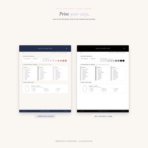 May include: Two printable daily attack log templates. One version features a dark blue header with pink intensity circles, while the other is black and white. Both include sections for attack details, symptoms by phase, and a pain location diagram.