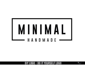Minimal Logo Simple Etsy