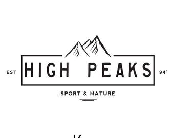 mountain logo etsy
