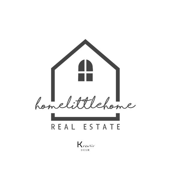 Home Logo Design House Logo Real Estate Logo Home Decor Logo Company Premade Logo Etsy Shop Logo Interior Design Logo Art Logo