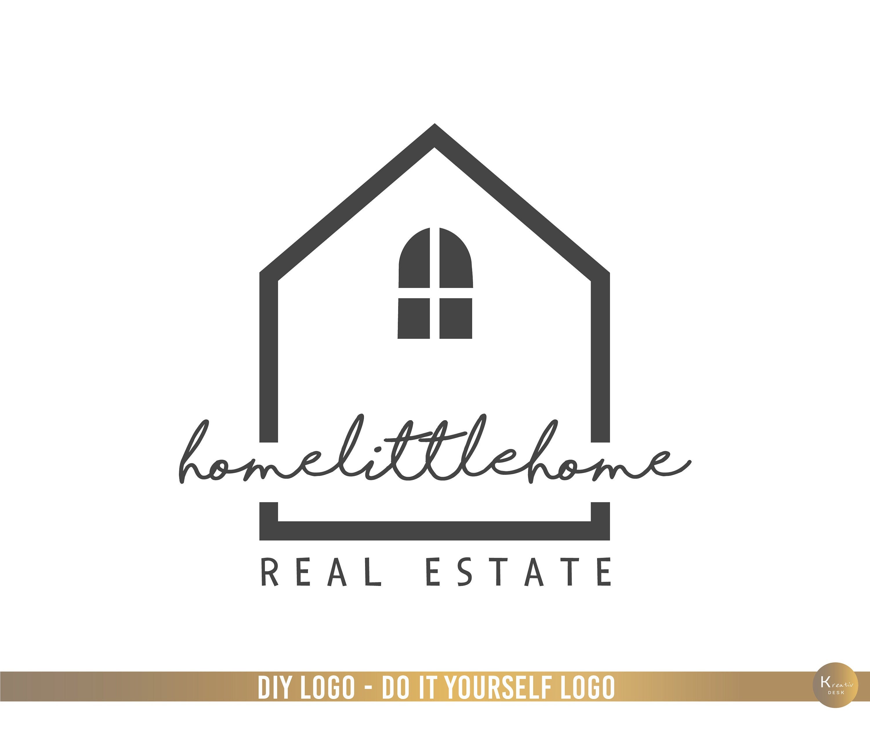 Instant Download Home Logo Design House Real Estate Logo Etsy