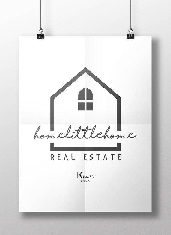Home Logo Design House Logo Real Estate Logo Home Decor Logo Company Premade Logo Etsy Shop Logo Interior Design Logo Art Logo