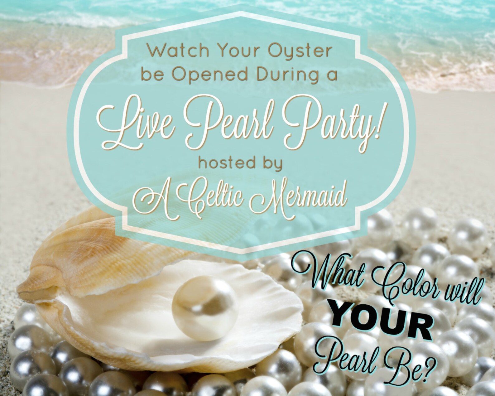 Pearl Party Facebook Live Oyster Opening Etsy