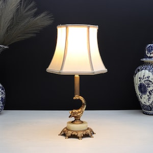 Unieke tafellamp | Accentlamp / bedlamp | Vintage woondecoratie