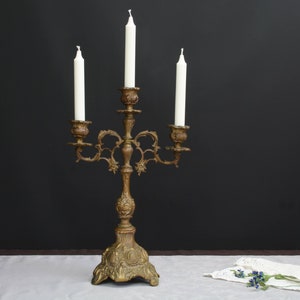 Brass Candle Holder | Vintage Home Decor, Candle Stick Holder | Church Candle Holder , Design Inspiration