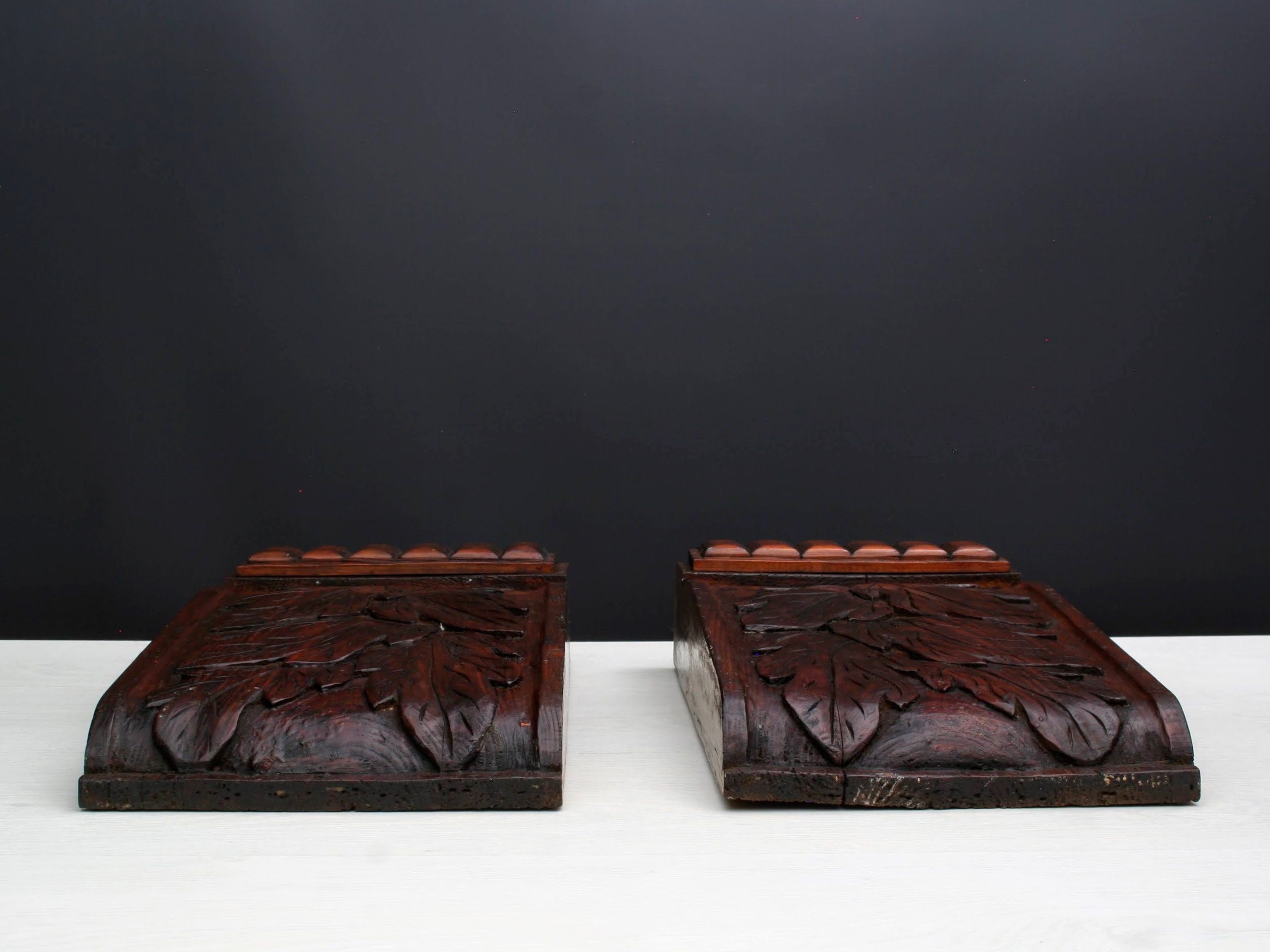 Wunderschöne große HolzKorbeln Antike Corbels von | Etsy