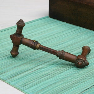 Quincaillerie antique, poignées de porte en laiton | Boutons de porte antiques