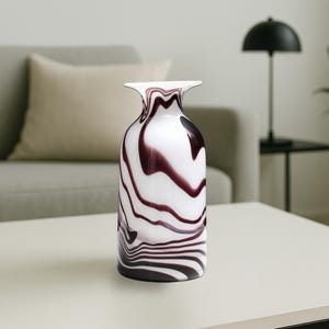Zylindervase-Kunstglas | Dekorative Vase-Vintage Home Decor| Herzstück Vase-Einzigartige Blumenvase | Einzigartige Geschenkideen