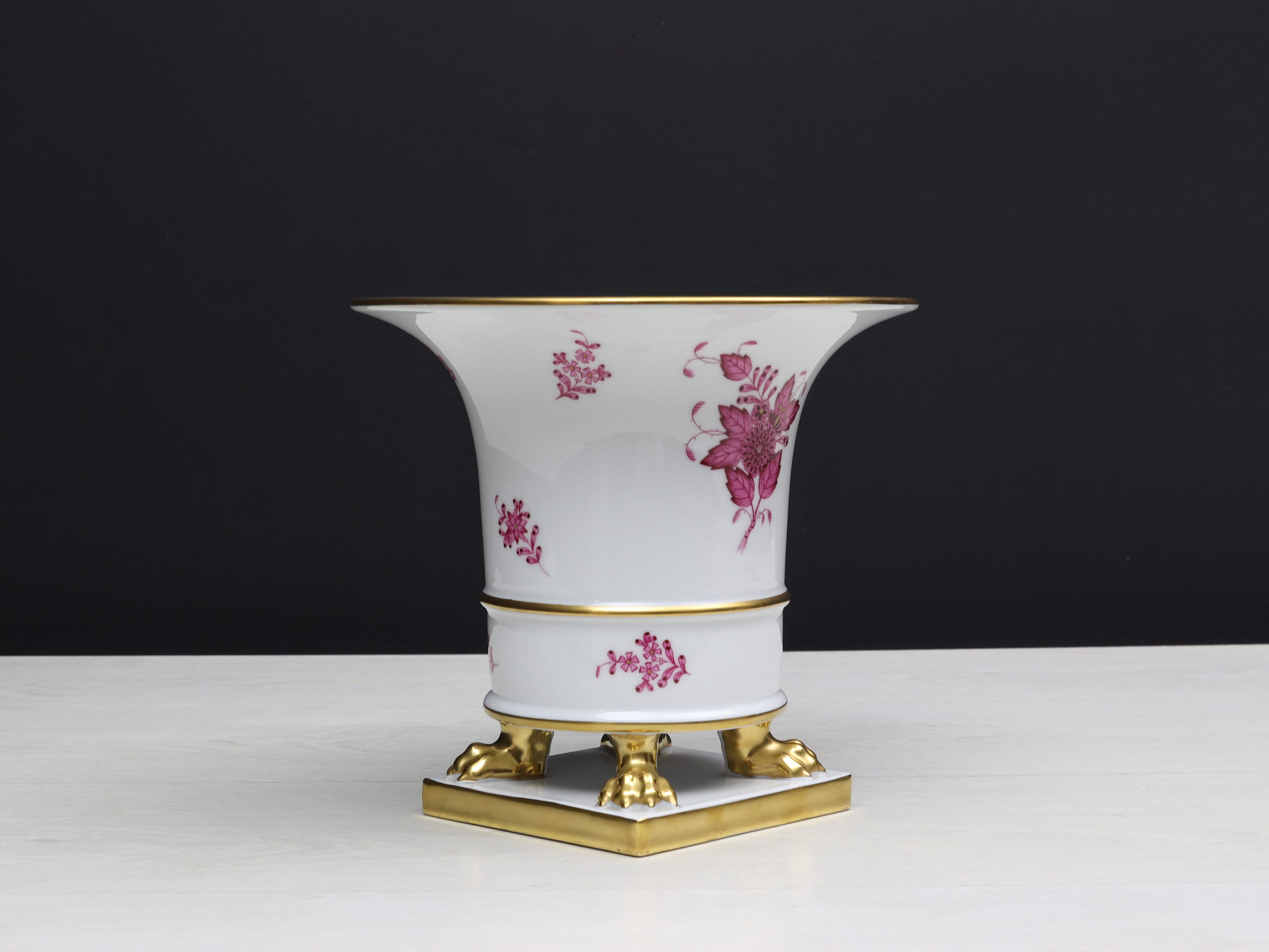 一点物希少久谷焼き銀彩 黄萌色 伊藤正峰 久谷宗秀伊藤正峰 フラワー