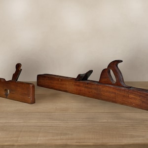 Houtbewerkingsgereedschap: rustiek decor | Verzamelobject antiek gereedschap