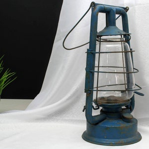 Primitive Fulton 1897 Glue Pot Heater Kerosene Lantern