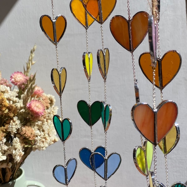 Stained Glass Chain Etsy