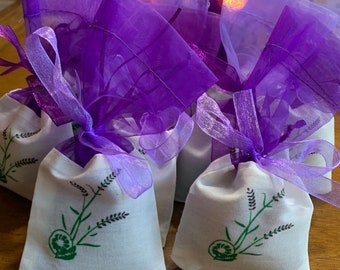 Lavender Sachet Bags