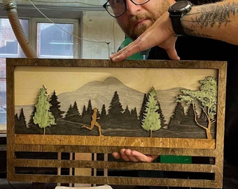 Running Medal Holder Marathon Medal Display, Custom Christmas Gift for Him, Husband Birthday Gift Race Run, Personalized Medal Display Rack