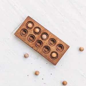 10Er Holzrahmen - Kinder lernen - Montessori Zahlen und Zählspielzeug - Lernen, Lehrmittel und Materialien, Pädagogisches Kinderspielzeug