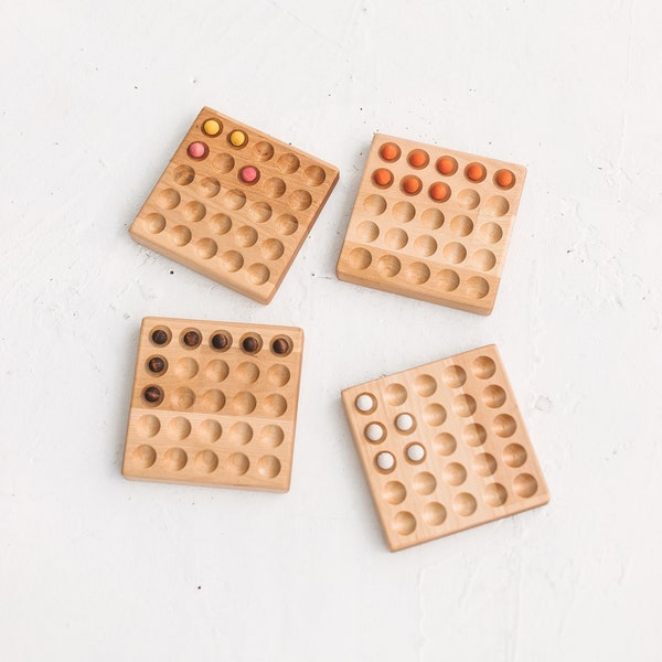 Wooden 100 Counting Board Etsy