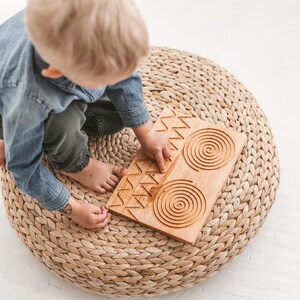 Shape tracing board, Montessori toddler wooden toys, Homeschool kids gift, educational learning toys, baby developing fine motor skills