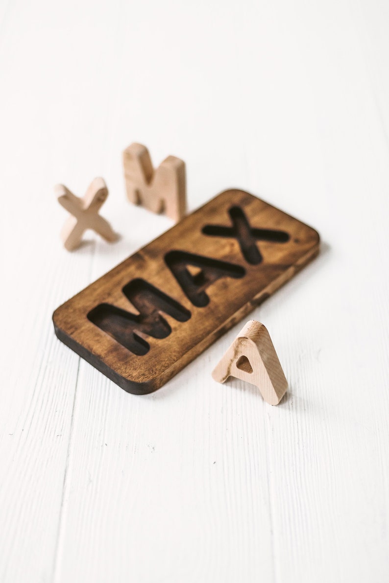 Solid Wood Name Puzzle Personalized Name Puzzle For Toddler Etsy solid-wood-name-puzzle-personalized-name-puzzle-for-toddler-etsy