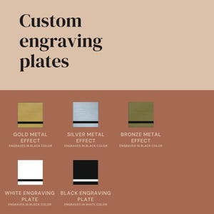 Dance Awards and Custom Trophy Wooden Award - Music Awards, Engraved Plaque, Award Plaque for Performance Personalized Gift Custom Award Set image 17