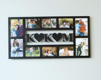 Orchroma Foto-Display Mit Clips – Wand-Collage, BFF-Geschenk, Ca. 40x13 Cm, Mit 30 Clips & Schnüren, Für Freundschaftsfotos