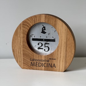 Custom Trophy - Engraved Award, Wooden Trophy, Personalized gifts, Unique gift, Employee gift, Medical trophy, Custom engraved silver plaque