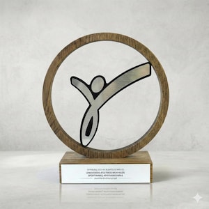 Dance Awards and Custom Trophy Wooden Award - Music Awards, Engraved Plaque, Award Plaque for Performance Personalized Gift Custom Award Set image 1