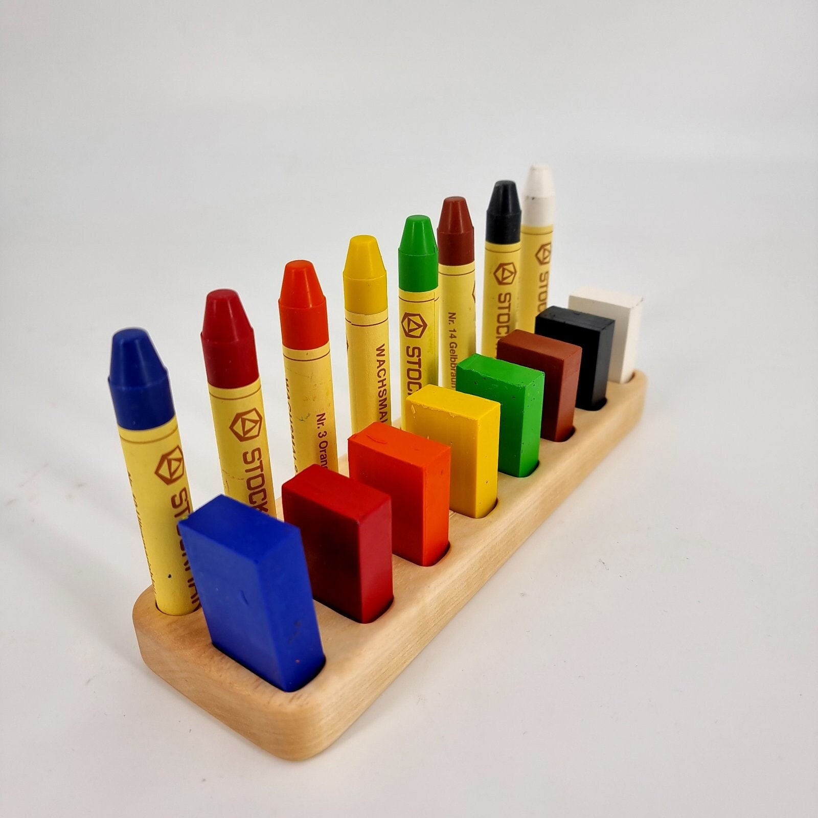 Crayon Holder / Fits Honeysticks Thick Crayons 