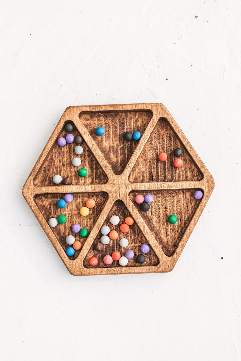 Wooden Sensory Trays Montessori Sensory Toy Counting and Etsy