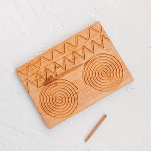 Shape tracing board, Montessori toddler wooden toys, Homeschool kids gift, educational learning toys, baby developing fine motor skills