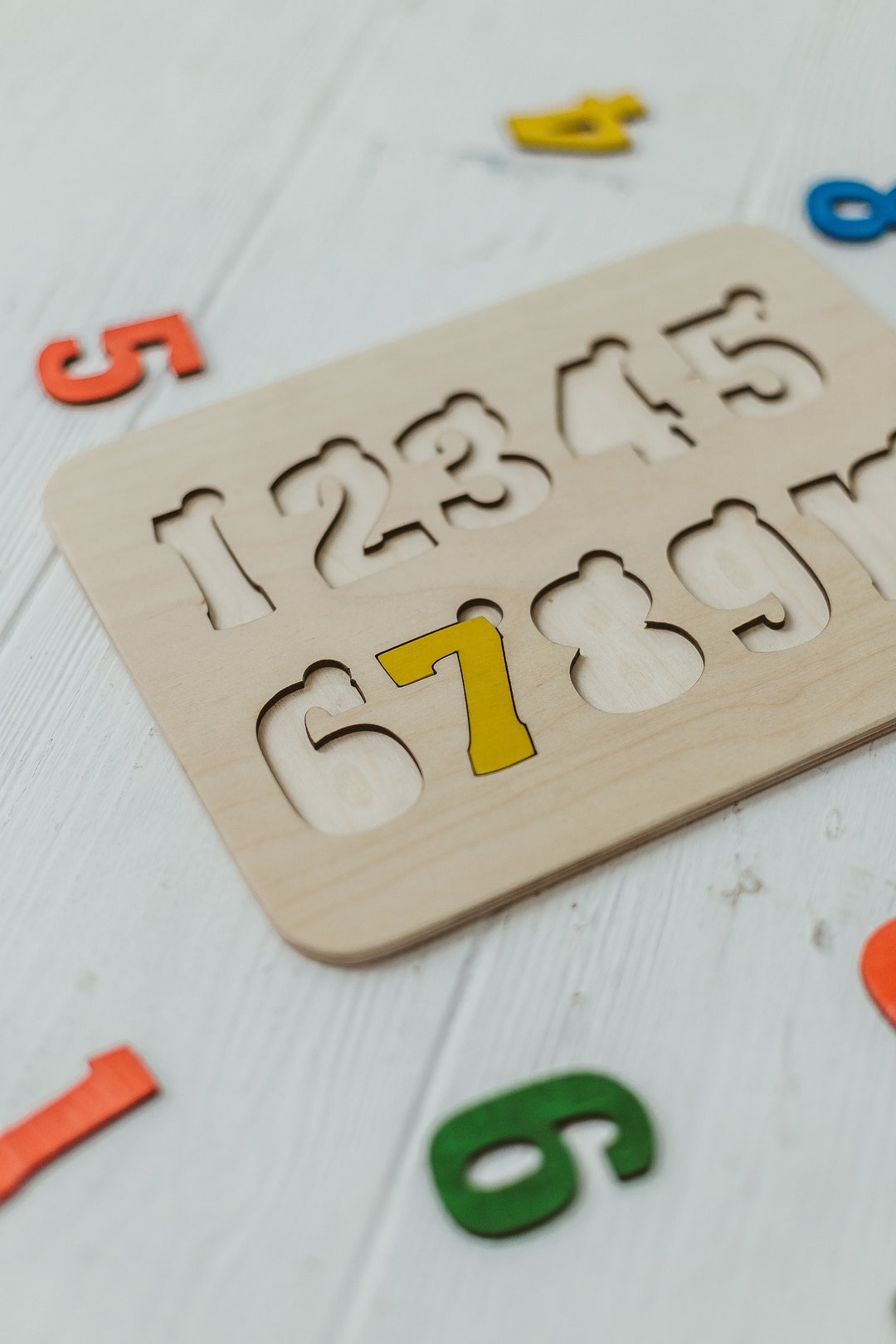 Zahlenpuzzle 1-30 – 60-teiliges Lernspiel, Selbstkorrigierend, 3 Schwierigkeitsstufen Für Kinder