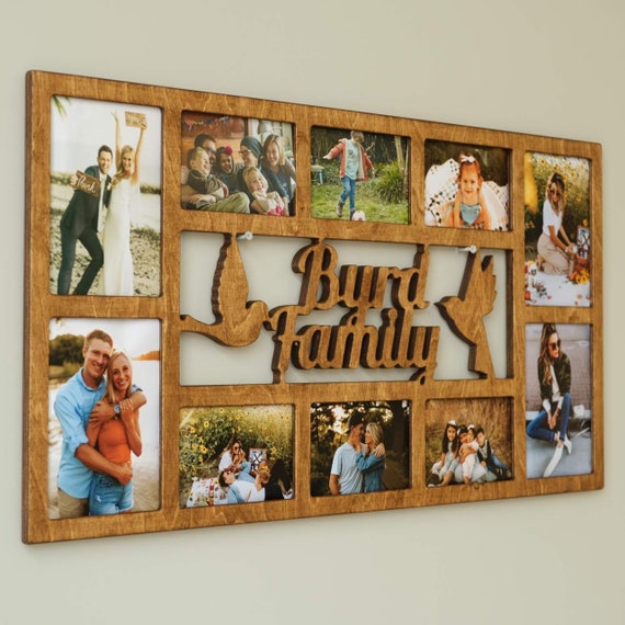 CustomPictureFrames.com 4x7 Frame Grey Real Wood Picture Frame Width 1.5  inches