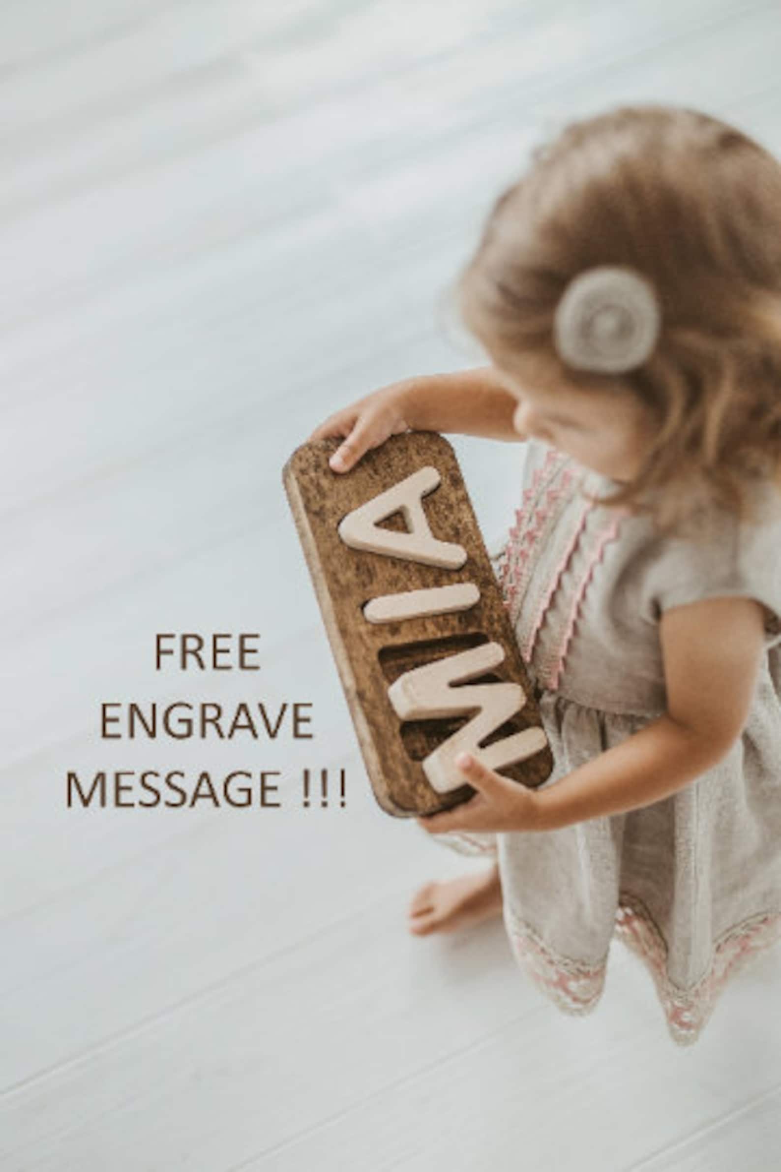 Solid Wood Name Puzzle Personalized Name Puzzle For Toddler Etsy solid-wood-name-puzzle-personalized-name-puzzle-for-toddler-etsy