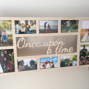 Custom text picture frame, Picture frame collage, couple gift, Wedding or anniversary gift, custom family gifts, home decor, personalized