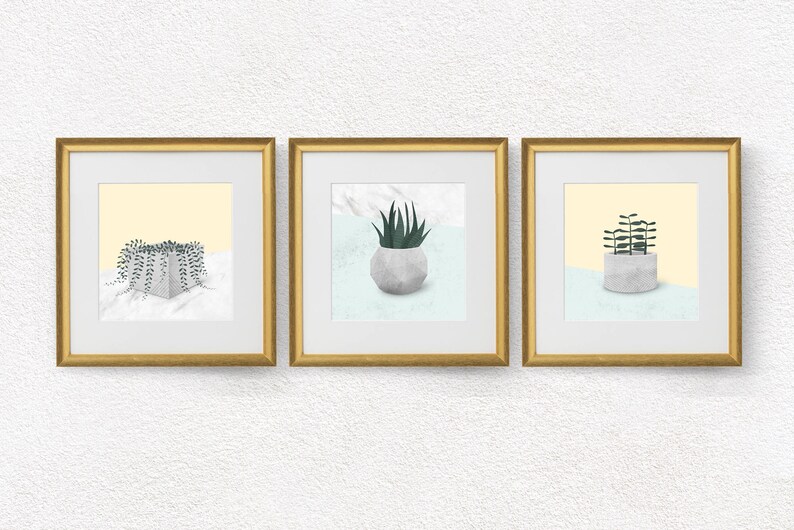 Living room wall art Living room decor Modern wall art Set | Etsy